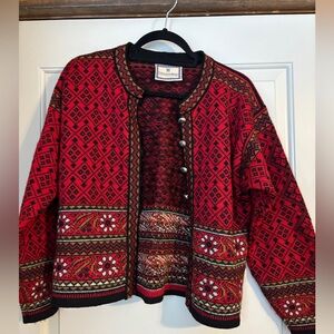 DALE OF NORWAY // PURE WOOL women's cardigan